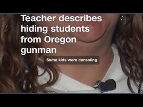Teacher recalls hiding class from shooter