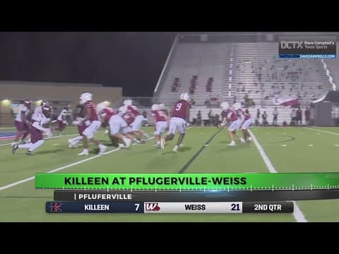 Fox44 Friday Night Football Fever: WK 9 Killeen at Pflugerville-Weiss