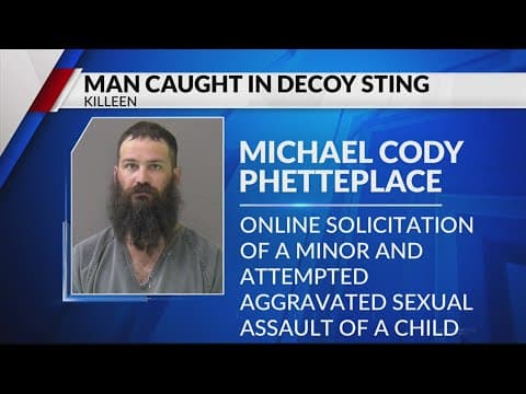 Decoy group snags man they say wanted sex with minor
