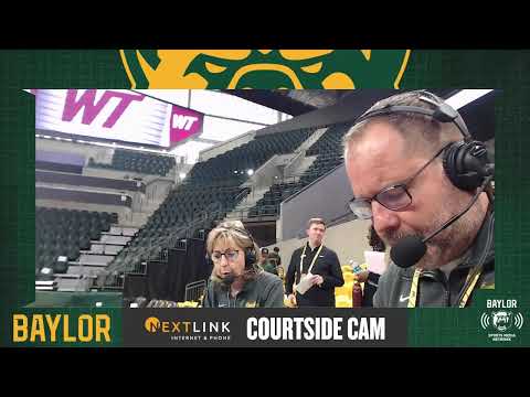Baylor Basketball (Women's) Courtside Cam vs. WTAMU | October 25, 2026